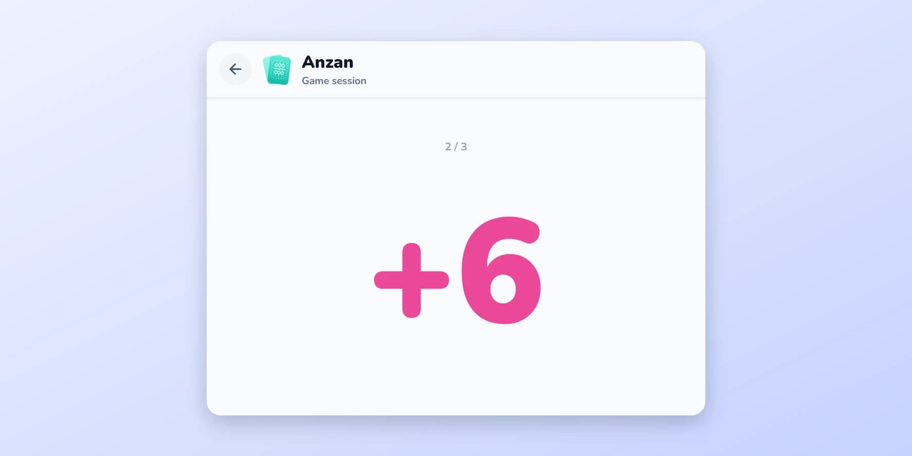 Child practising high-speed Anzan mental arithmetic with numbers on a screen